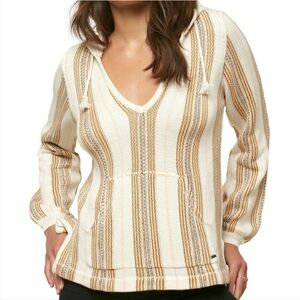 O'Neill Campfire Hoodie Knit Top Medium (5411)